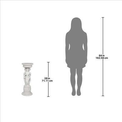 Design Toscano Chatsworth Manor Neoclassical Sculptural Pedestal 8 Design Toscano Chatsworth Manor Neoclassical Sculptural Pedestal - Image 6