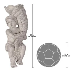 Design Toscano Baby Zeus With The Horn Of Plenty Cornucopia Planter Garden Statue -Design Toscano GUEST 9019778a a0d5 4774 a920 d6fd5616a51e