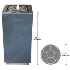 Design Toscano Modern Columnar Bubbling Garden Fountain 5 Design Toscano Modern Columnar Bubbling Garden Fountain -Design Toscano GUEST 92f304f0 5215 4d1b 9cff c043f9a75ea8