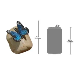 Design Toscano Papilio Ulysses Butterfly On Rock Statue 5 Design Toscano Papilio Ulysses Butterfly On Rock Statue -Design Toscano GUEST 94467ef6 b034 490a af1b 90f903e85389