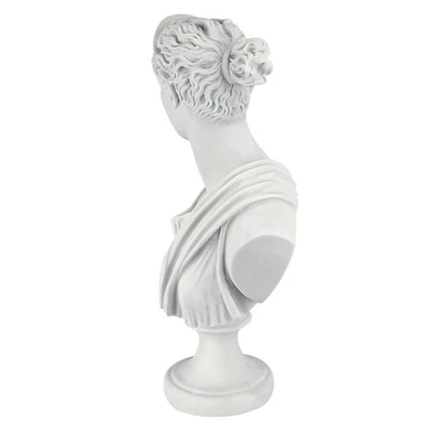 Design Toscano Diana Of Versailles: Bonded Marble Resin Sculptural Bust 5 Design Toscano Diana Of Versailles: Bonded Marble Resin Sculptural Bust - Image 3