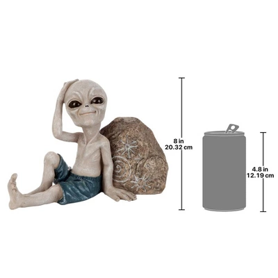 Design Toscano Surfer Dude Out-of-this-World Alien Statue 8 Design Toscano Surfer Dude Out-of-this-World Alien Statue - Image 6