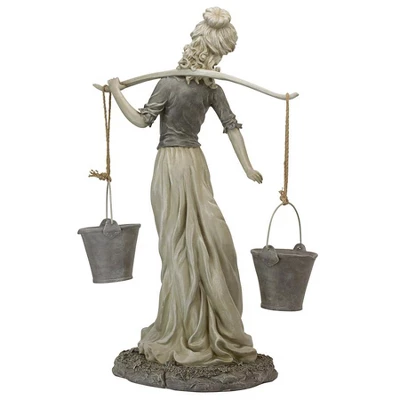 Design Toscano Magdalene The Danish Milkmaid Garden Woman Statue 5 Design Toscano Magdalene The Danish Milkmaid Garden Woman Statue - Image 3