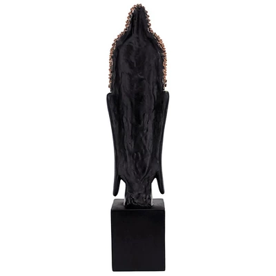 Design Toscano Thai Spiritual Wisdom Buddha Sculptural Bust 6 Design Toscano Thai Spiritual Wisdom Buddha Sculptural Bust - Image 4