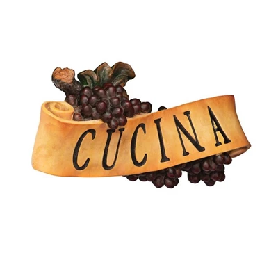 Design Toscano Abbondanza: Cucina Sculptural Wall Plaque 4 Design Toscano Abbondanza: Cucina Sculptural Wall Plaque - Image 2