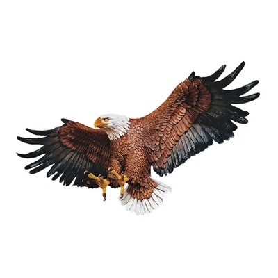 Design Toscano Freedom's Pride American Eagle Wall Sculpture - Large, Multicolored 4 Design Toscano Freedom's Pride American Eagle Wall Sculpture - Large, Multicolored - Image 2