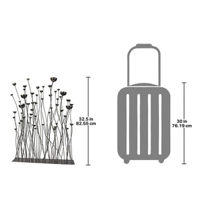 Design Toscano Prairie Grasses Metal Sculpture 3 Design Toscano Prairie Grasses Metal Sculpture