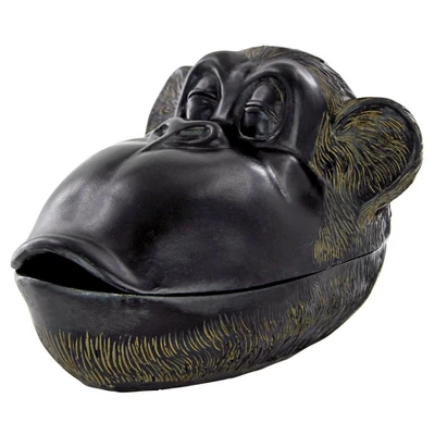 Design Toscano Monkey Trove Sculptural Trinket Box 4 Design Toscano Monkey Trove Sculptural Trinket Box - Image 2
