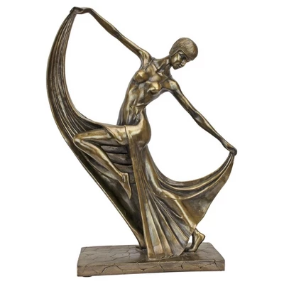Design Toscano Mistress Of The Dance Art Deco Statue 3 Design Toscano Mistress Of The Dance Art Deco Statue