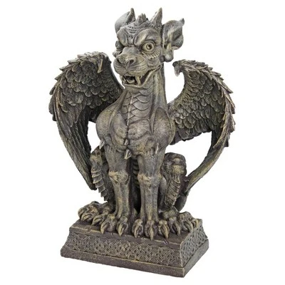 Design Toscano Boden Gargoyle Sentinel Sculpture 4 Design Toscano Boden Gargoyle Sentinel Sculpture - Image 2