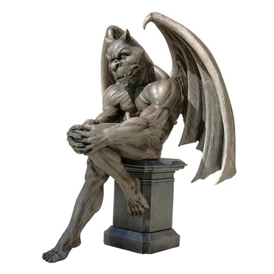 Design Toscano Socrates, The Gargoyle Thinker Sculpture 3 Design Toscano Socrates, The Gargoyle Thinker Sculpture