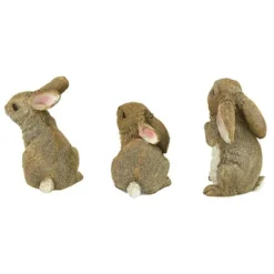 Design Toscano The Bunny Den, Garden Rabbit Statues, Set Of 3 - Brown 9 Design Toscano The Bunny Den, Garden Rabbit Statues, Set Of 3 - Brown -Design Toscano GUEST a577656e 69c8 44c0 afd3 05be9ec494b2