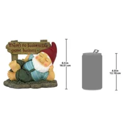 Design Toscano Irving Gnomlin Resting On His Laurels Garden Gnome Statue -Design Toscano GUEST a7423936 538c 48bf 890f 3e501571eab8