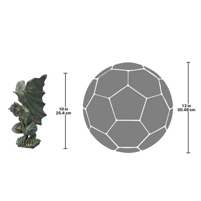 Design Toscano Talisman, Gargoyle Of The Eclipse Statue 3 Design Toscano Talisman, Gargoyle Of The Eclipse Statue