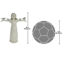 Design Toscano Basking In God's Glory Little Girl Statue: Medium -Design Toscano GUEST a8ff44bd 2db7 4eb4 91ab 1900ec0d23e2
