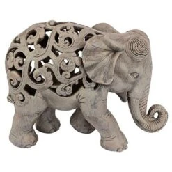 Design Toscano Anjan The Elephant Jali Sculpture -Design Toscano GUEST ab3d51db b775 456c a1d7 9fd862f017be