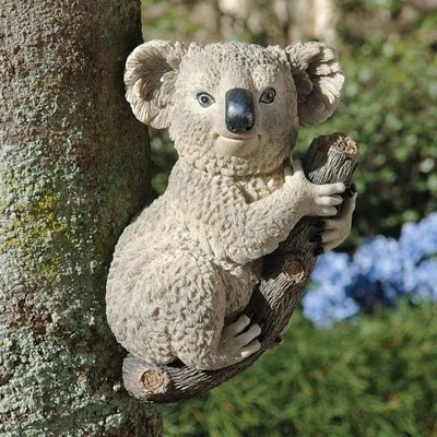 Design Toscano Kouta, The Climbing Koala Sculpture: Set Of Two 3 Design Toscano Kouta, The Climbing Koala Sculpture: Set Of Two
