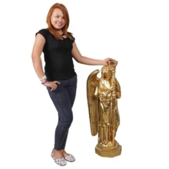 Design Toscano Padova Golden Guardian Angel Sculpture: Left, Gold 13 Design Toscano Padova Golden Guardian Angel Sculpture: Left, Gold -Design Toscano GUEST afb43e2e 0a01 410d 8a24 c2c5a71fce12