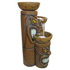 Design Toscano Cascading Aloha Tiki Three-Bowl Garden Fountain - Multicolored 9 Design Toscano Cascading Aloha Tiki Three-Bowl Garden Fountain - Multicolored -Design Toscano GUEST b08c5c2a d734 4e56 baa2 a2cfcff3219e