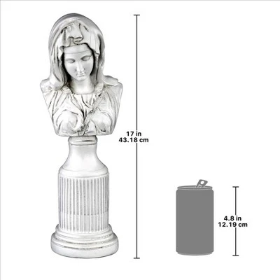 Design Toscano Madonna Della Pieta Bust Statue 8 Design Toscano Madonna Della Pieta Bust Statue - Image 6