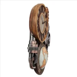 Design Toscano Gears Of Time Sculptural Wall Clock: Large -Design Toscano GUEST b4d3d8f1 8b9d 4afb 8044 e04b547b9130