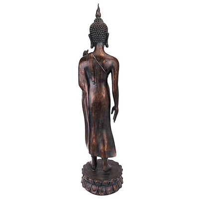 Design Toscano Free From Fear Standing Buddha Statue 6 Design Toscano Free From Fear Standing Buddha Statue - Image 4