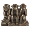 Design Toscano The Hear-No, See-No, Speak-No Evil Monkeys Statue 1 Design Toscano The Hear-No, See-No, Speak-No Evil Monkeys Statue -Design Toscano GUEST b59a365a e3dc 414b a2c3 789f6a0cb8a8