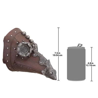 Design Toscano Doctor Of Death Steampunk Plague Sculptural Mask 7 Design Toscano Doctor Of Death Steampunk Plague Sculptural Mask - Image 5