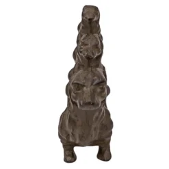 Design Toscano Stacked Hot Dogs Dachshund Cast Iron Statue -Design Toscano GUEST b81c90e7 84ab 4029 b5cb 933938408a63