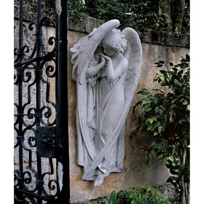 Design Toscano Santa Croce Angel Wall Frieze 4 Design Toscano Santa Croce Angel Wall Frieze - Image 2