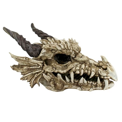 Design Toscano Stoker's Moors Dragon Skull Sculpture: Large 3 Design Toscano Stoker's Moors Dragon Skull Sculpture: Large