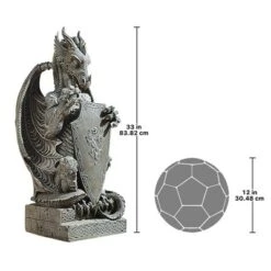 Design Toscano The Grande Dragon Sentinel Sculpture -Design Toscano GUEST bd041d13 136e 4992 91da 10ca553c6014