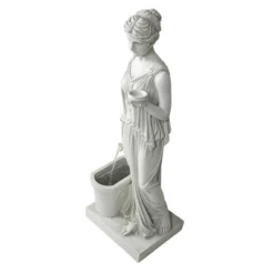 Design Toscano Hebe, Goddess Of Youth Garden Fountain - Off-White -Design Toscano GUEST be5a71fe 7d69 4d1a 96e7 b3c417e86f27