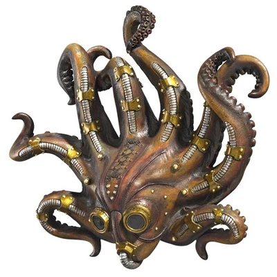 Design Toscano Steampunk Octopod Wall Sculpture 4 Design Toscano Steampunk Octopod Wall Sculpture - Image 2