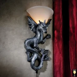Design Toscano Heraldic Dragon Of Ravenscraig Castle Illuminated Wall Sculptures: Set Of Two 17 Design Toscano Heraldic Dragon Of Ravenscraig Castle Illuminated Wall Sculptures: Set Of Two -Design Toscano GUEST c245a2ed 4de3 4e3f 8409 e792f3f5ad26