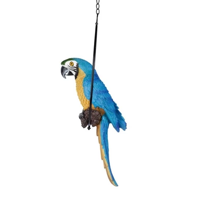 Design Toscano Polly In Paradise Parrot On Ring Perch: Medium 7 Design Toscano Polly In Paradise Parrot On Ring Perch: Medium - Image 5
