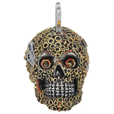 Design Toscano Gear Head Nuts And Bolts Motor Skull Statue 3 Design Toscano Gear Head Nuts And Bolts Motor Skull Statue