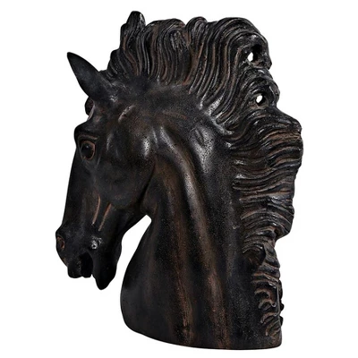 Design Toscano Magnificent Stallion Equestrian Horse Head Bust Statue 8 Design Toscano Magnificent Stallion Equestrian Horse Head Bust Statue - Image 6