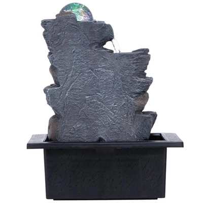 Design Toscano Spinning Orb Calming Tabletop Waterfall Fountain 5 Design Toscano Spinning Orb Calming Tabletop Waterfall Fountain - Image 4