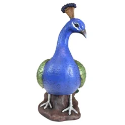 Design Toscano The Regal Peacock Garden Sculpture - Large, Multicolored -Design Toscano GUEST cc128367 deee 421e 9dce c170d89586d9
