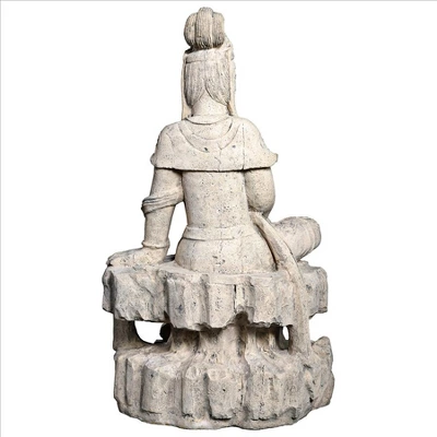 Design Toscano The Resting Goddess Guan-Yin Garden Statue 6 Design Toscano The Resting Goddess Guan-Yin Garden Statue - Image 4