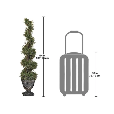 Design Toscano Spiral Topiary Tree Collection: Large 5 Design Toscano Spiral Topiary Tree Collection: Large - Image 3