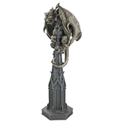 Design Toscano Raptor, Gargoyle Surveyor Of The Realm Sculpture 6 Design Toscano Raptor, Gargoyle Surveyor Of The Realm Sculpture - Image 4