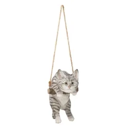 Design Toscano Gray Tabby Kitty On A Perch Hanging Cat Sculpture - Multicolored 11 Design Toscano Gray Tabby Kitty On A Perch Hanging Cat Sculpture - Multicolored -Design Toscano GUEST d3fe9e6d a3fe 4315 ab7b 08028851362e