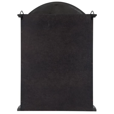 Design Toscano Rosedale Hardwood Wall Curio Cabinet: Ebony Black Finish 5 Design Toscano Rosedale Hardwood Wall Curio Cabinet: Ebony Black Finish - Image 3