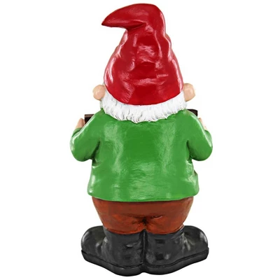 Design Toscano Mr. Bad Attitude Unwelcoming Garden Gnome Statue 6 Design Toscano Mr. Bad Attitude Unwelcoming Garden Gnome Statue - Image 4