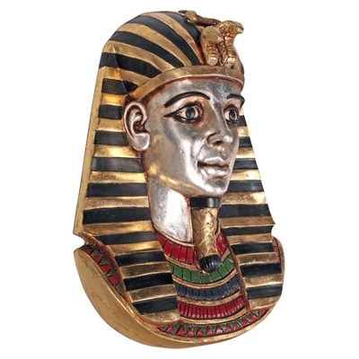Design Toscano Tutankhamen Egyptian Wall Sculpture 3 Design Toscano Tutankhamen Egyptian Wall Sculpture