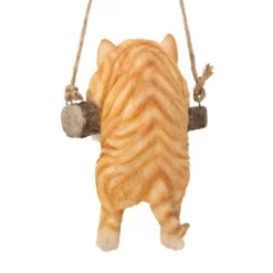 Design Toscano Orange Tabby Kitty On A Perch Hanging Cat Sculpture - Multicolored -Design Toscano GUEST d9a6200e e0a1 473e bcf5 35471bb7db41