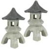 Design Toscano Pagoda Lantern Sculpture: Set Of Two Large 1 Design Toscano Pagoda Lantern Sculpture: Set Of Two Large -Design Toscano GUEST e34a00ef cff2 4dc5 9a19 a4a51e029701