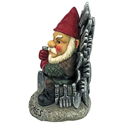Design Toscano Game Of Gnomes Garden Gnome Statue 7 Design Toscano Game Of Gnomes Garden Gnome Statue - Image 5